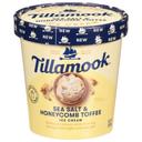 Tillamook Sea Salt and Honeycomb Toffee Ice Cream, 16 Fluid Ounce -- 8 per case