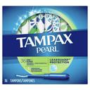 Tampax Pearl Unscented Super Tampon - 36 count per pack -- 12 packs per case