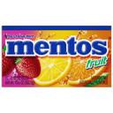 Mento Chewy Mints Fruit - box of 15 rolls, 24 boxes per case