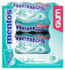 Mentos Wintergreen Sugar Free Gum, 50 piece per pack -- 36 per case.