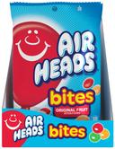 Airheads Original Fruit Bites - Display Tray, 6 Ounce Peg Bag -- 12 per case.