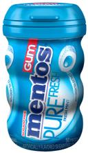 Mentos Pure Fresh 2 Flavor Sugar Free Chewing Gum - Counter Unit -- 24 per case.