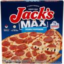 Jacks Max Thin Crust Double Pepperoni Pizza, 19.3 Ounce -- 12 per case
