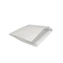 Durable Packaging 5 x 1.5 x 4.5 inch White Grease Resistant French Fry Bag, 2000 count