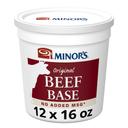 Nestle Minors No Added MSG Beef Base, 1 Pound -- 12 per case.