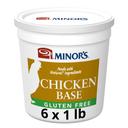 Minor's Gluten Free Chicken Base made with Natural Ingredients, 1 Pound -- 6 per case