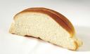 European Bakers Top Sliced New England Frank Bun, 6 inch -- 96 per case.