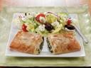 Grecian Delight Cheese and Spinach Pie, 15 Pound -- 3 per case.