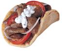 Grecian Delight Halal Medium Gyros Cone.