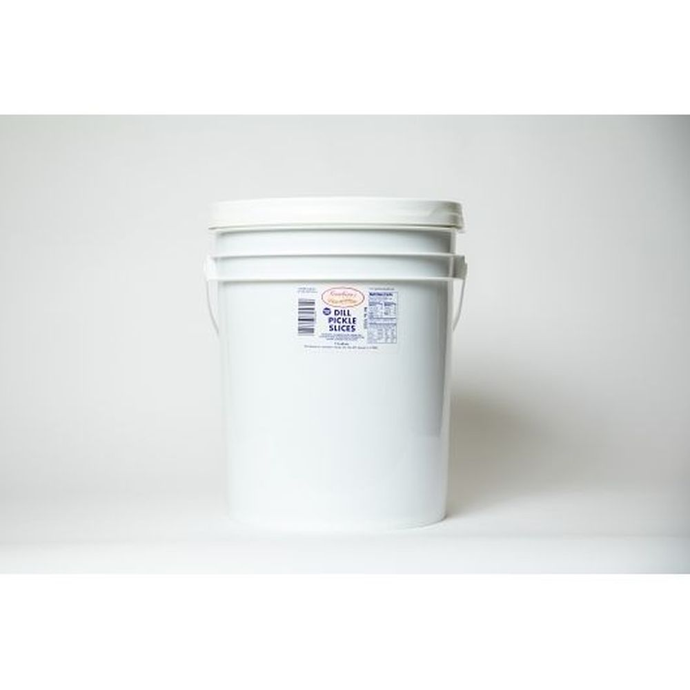 Gambinos Foods Dill Pickle Chips, 5 Gallon