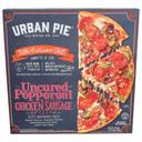 Urban Pie Pepperoni and Chicken Sausage Thin Artisan Crust Pizza, 20.45 Ounce -- 12 per case