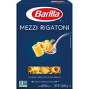 Barilla Mezzi Rigatoni Pasta, 16 Ounce -- 12 per case.