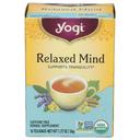 Yogi Organic Relaxed Mind Herbal Tea, 16 tea bags -- 6 per case
