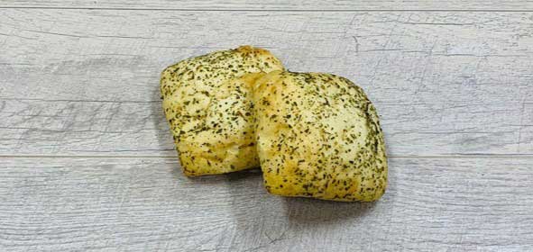 Gonnella Baking Company Olive Oil and Herb Ciabatta Roll, 3 Ounce -- 44 per case
