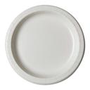 Dixie White Paper Plates 8.5 inch Medium Weight -- 1000 per case.