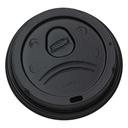 Dixie Lid, Dome, fits 20-24 Ounce Paper Hot Cups Black -- 1000 per case.