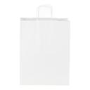 Duro Mart Basis Virgin White Twist Handle Bag, 65 Pound Capacity -- 250 per case.