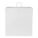 Duro Cargo Basis Virgin White Twist Handle Bag, 70 Pound Capacity -- 200 per case.