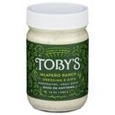 Tobys Jalapeno Ranch Dressing and Dip, 12 Fluid Ounce -- 6 per case
