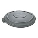 Rubbermaid Gray Round Brute Container Lid for 32 Gallon Capacity Container