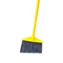 Rubbermaid Gray Flagged Angled Broom with Handle, 10.5 inch