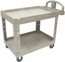 Rubbermaid Medium Beige Heavy Duty Ergo Handle Utility Cart