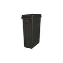Rubbermaid Slim Jim Brown Vented Container