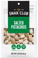 Century Snacks Snak Club Premium Pack Salted Pistachios, 2.25 Ounce -- 6 per case