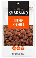 Century Snacks Snak Club Premium Pack Toffee Peanuts, 7.5 Ounce -- 6 per case
