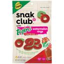 Snak Club Tajin Chile and Lime Seasoned Watermelon Rings Gummy Candy, 5 Ounce -- 6 per case