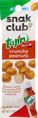 Snak Club Tajin Chili and Lime Crunchy Peanuts, 14 Ounce -- 144 per case