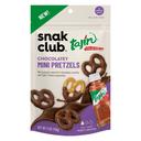 Snak Club Tajin Chocolatey Mini Pretzel, 4 Ounce -- 6 per case