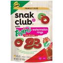 Snak Club Tajin Watermelon Rings Gummy Candy - Family Size, 11 Ounce -- 6 per case