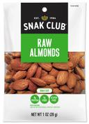 Snack Size Raw Almonds, 1 Ounce Bag -- 12 per case