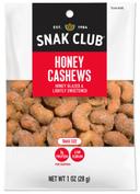 Snack Size Honey Cashews, 1 Ounce Bag -- 12 per case