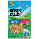Snak Club Hidden Valley Ranch Flavored Peanuts, 2.25 Ounce -- 12 per case