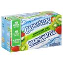 Capri Sun Roarin Waters Strawberry Kiwi Flavored Beverage, 6 Fluid Ounce - 10 per pack -- 4 packs per case.