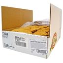 Kings Command Foods Fully Cooked Chicken Fried Breaded Beef Patties, 3 Ounce -- 80 per case.