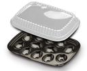 D and W Fine Pack Pet Black 12 Egg Tray with Dome Lid -- 328 per case.