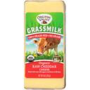Organic Valley Grassmilk Raw Cheddar Cheese, 8 Ounce -- 10 per case