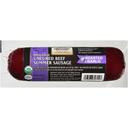 Organic Prairie Roasted Garlic Uncured Beef Summer Sausage, 12 Ounce -- 8 per case