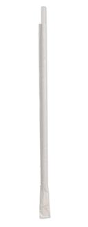 D and W Fine Pack Polypropylene Translucent Tall Wrapped Giant Straw, 10.25 inch -- 1200 per case.