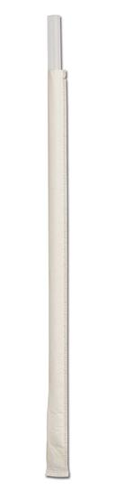 D and W Fine Pack Translucent Giant Unwrapped Straw, 7 3/4 inch -- 7200 per case.
