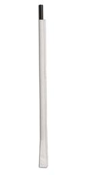 D and W Fine Pack Polypropylene Ebony Jumbo Wrapped Straw, 7 3/4 inch -- 5000 per case.