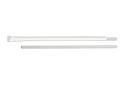 D and W Fine Pack Polypropylene Clear Jumbo Wrapped Straw, 10.25 inch -- 2000 per case.