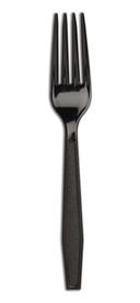 Monarch Black Plastic Heavyweight Fork -- 1000 per case.