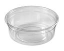D and W Fine Pack FreshServe PET Clear Round Deli Container, 8 Ounce -- 750 per case.