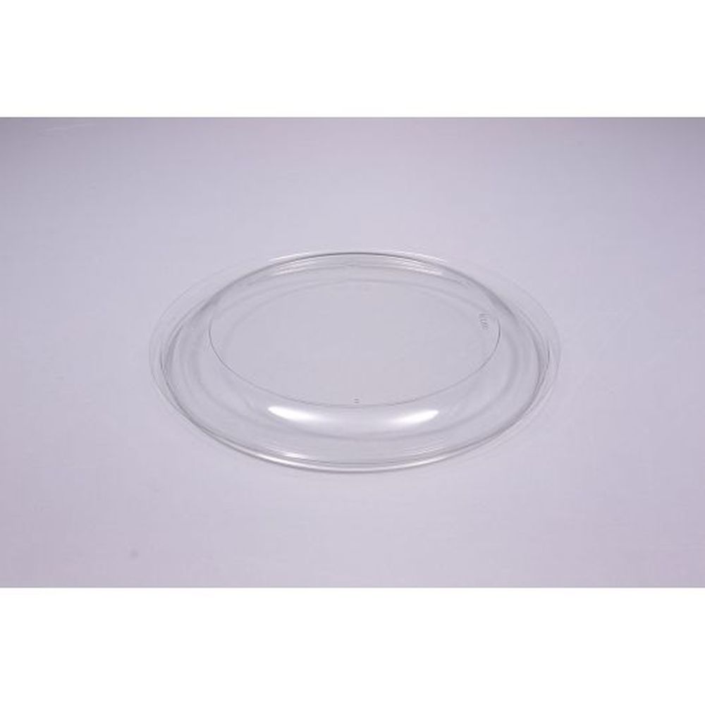 D and W Fine Pack 10 inch Round Dome Lid Only, 75 count - 4 per case