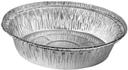D and W Fine Pack Round Closeable Aluminum Container, 7 inch -- 500 per case.
