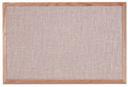 Aarco Clear Lacquer Finish Red Oak Frame Designer Quartz Fabric Bulletin Board, 24 inch Height x 36 inch Width